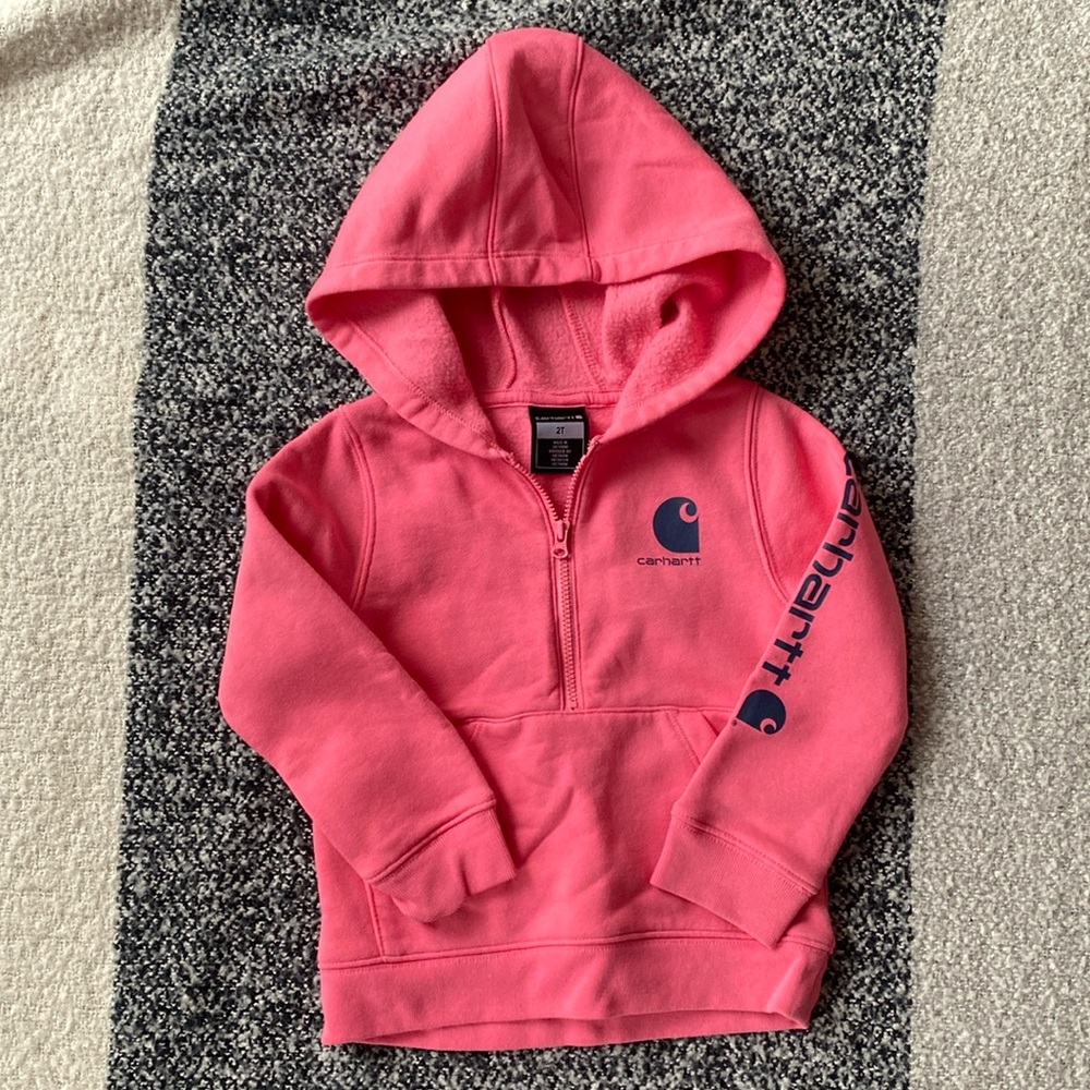 Carhartt Toddler 1/2 Zip Hoodie
